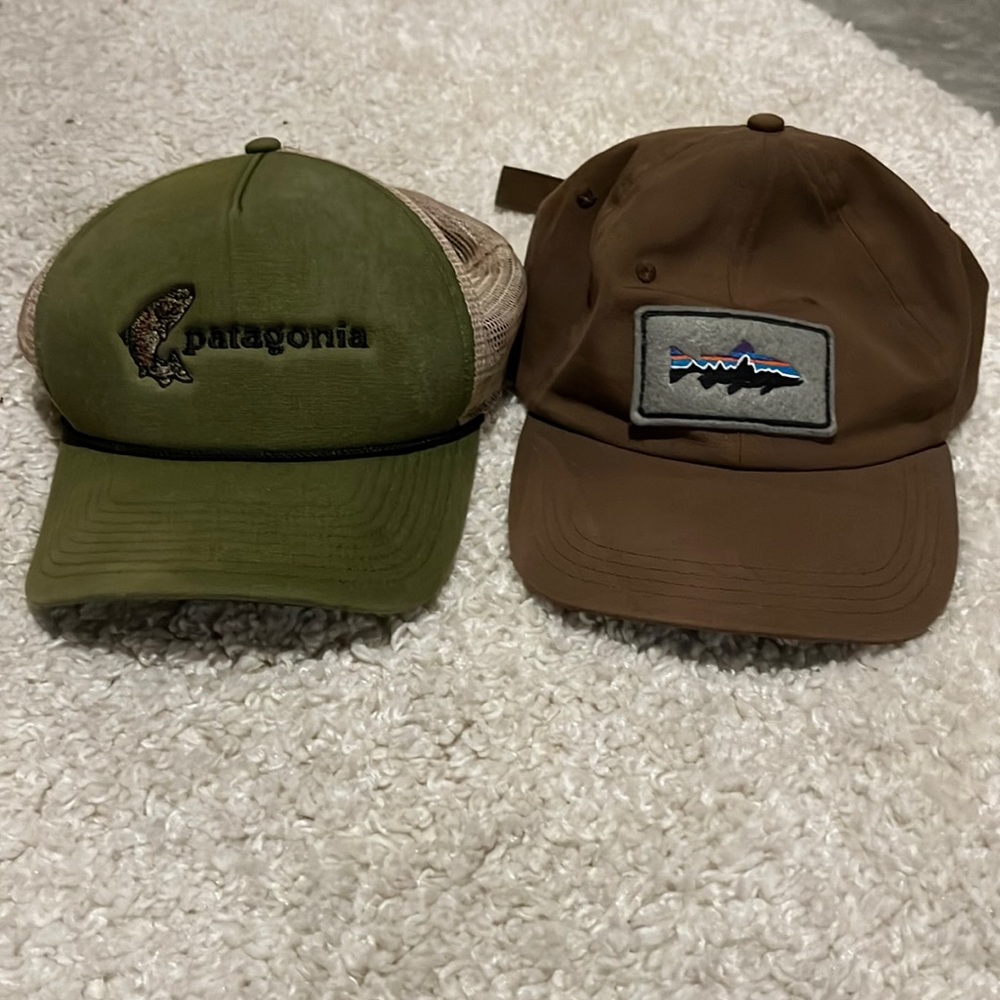 Patagonia fishing hat bundle. See photos